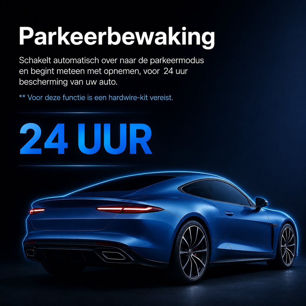 Dashcam Auto 1080P Dual Camera – Voor & Binnen – IR Nachtzicht – Loop Recording – Groothoek – 8,03 cm IPS Scherm – Auto DVR Camera – foto 7