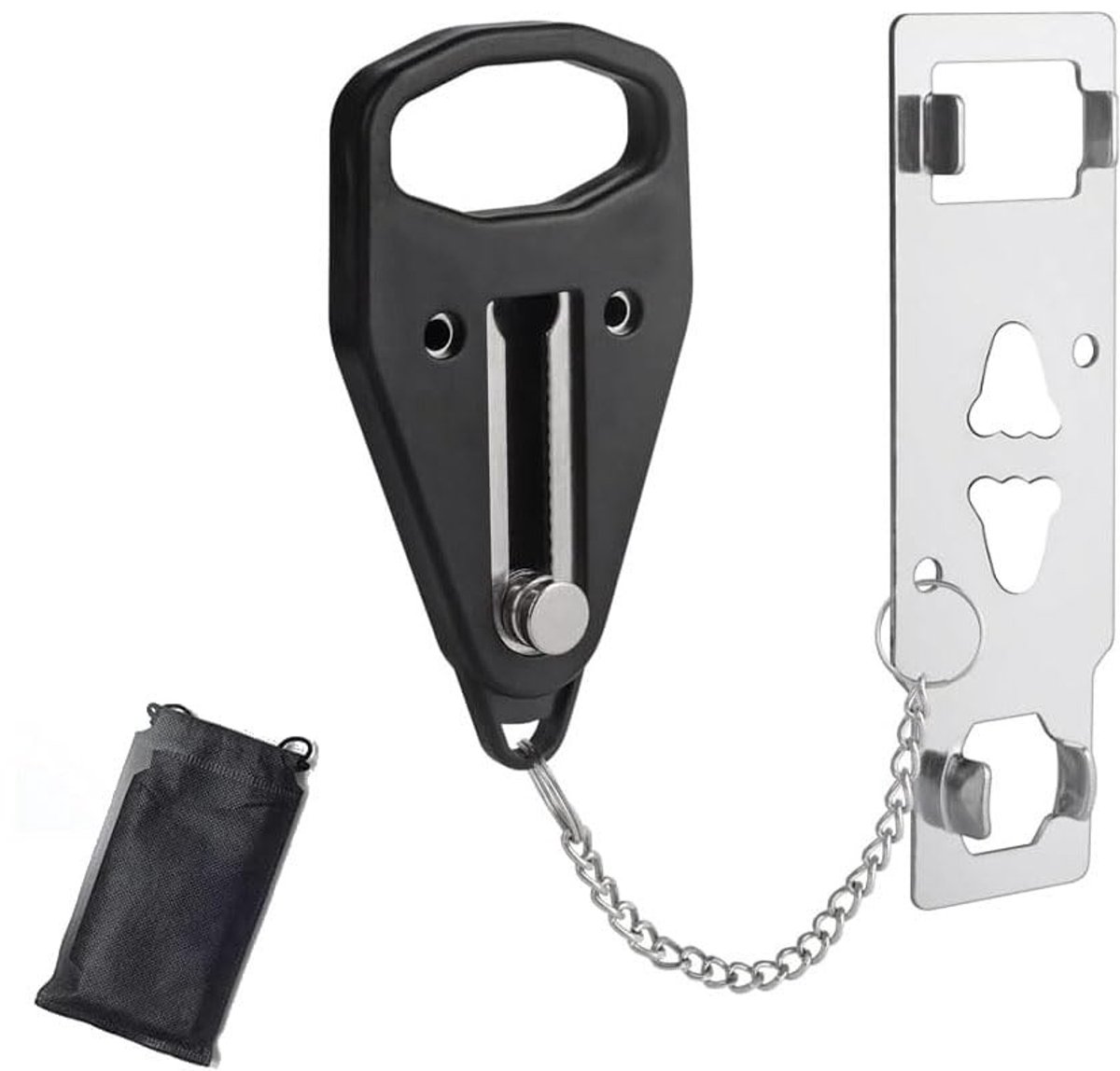 Dailygoods - Draagbaar Deurslot voor Extra Veiligheid en Privacy
