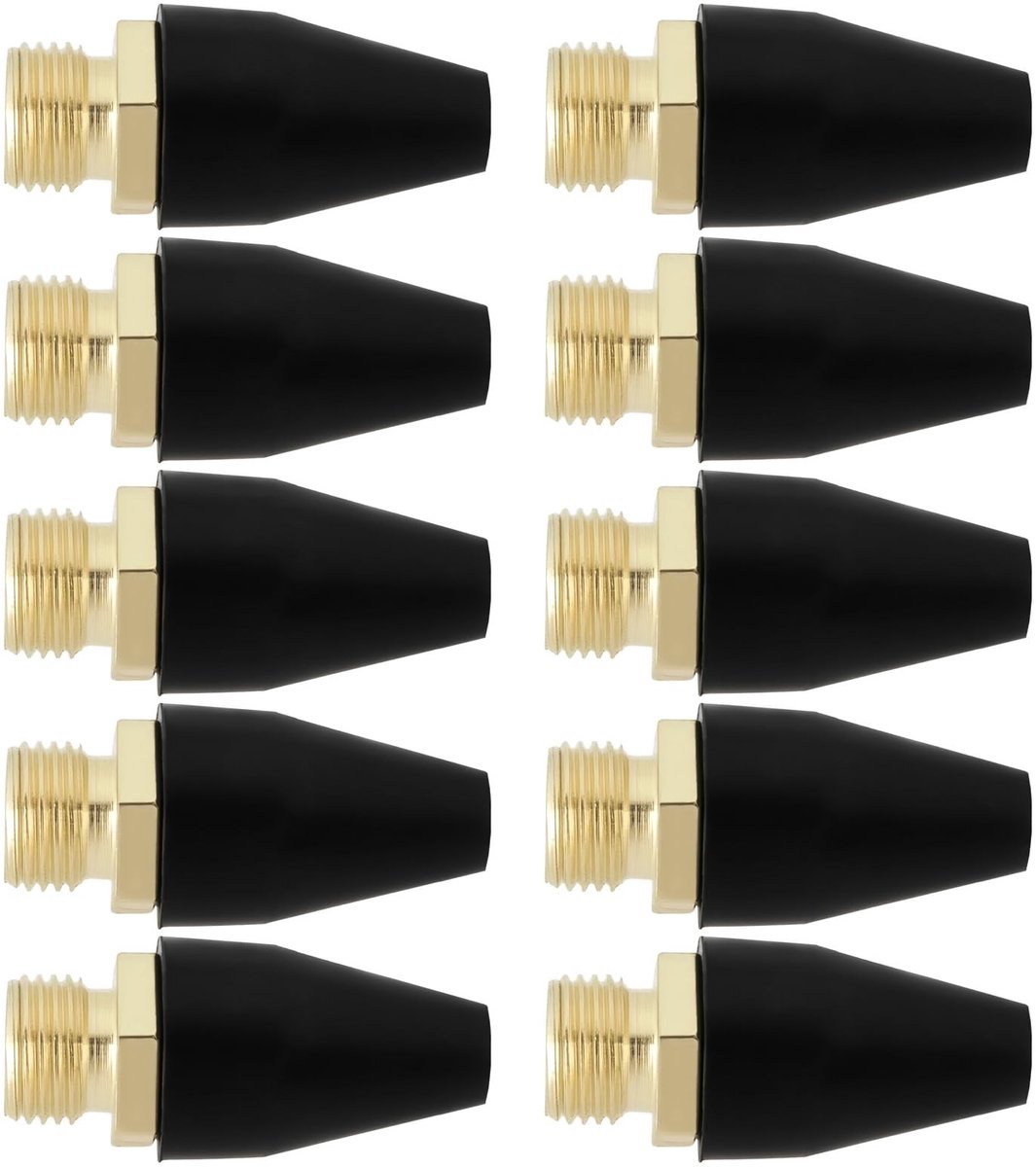 Dailygoods - Set van 10 Air Nozzles voor Luchtblaasgereedschap