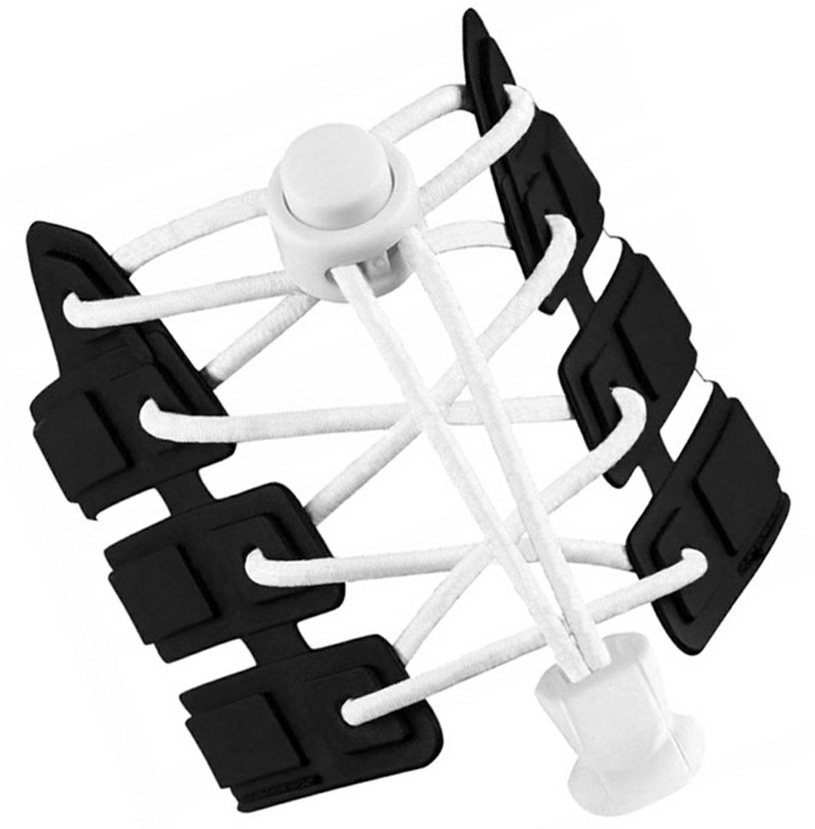 Elastische veters - Lock laces - Lock veters - Schoenveters - Sportschoenveters - Hardlopen - Kinderveters - Elastiek - Niet meer strikken - Zonder veterstrikken - Sneaker veters - Wit - Jonyx