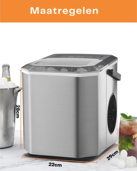 MKSS® Ijsblokjesmachine - Ijsmachine - Ijsblokvorm van MKSS — afbeelding 4