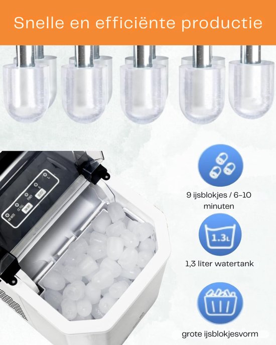 MKSS® Ijsblokjesmachine - Ijsmachine - Ijsblokvorm van MKSS — afbeelding 3