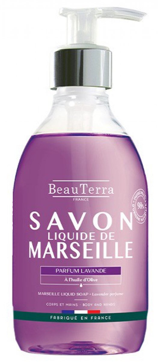 Vloeibare Zeep Beauterra Marseille Universeel Lavendel Handen 300 ml