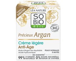 Léa Nature SO BIO étic Précieux Argan Organic Light Anti-Ageing Cream 50 ml