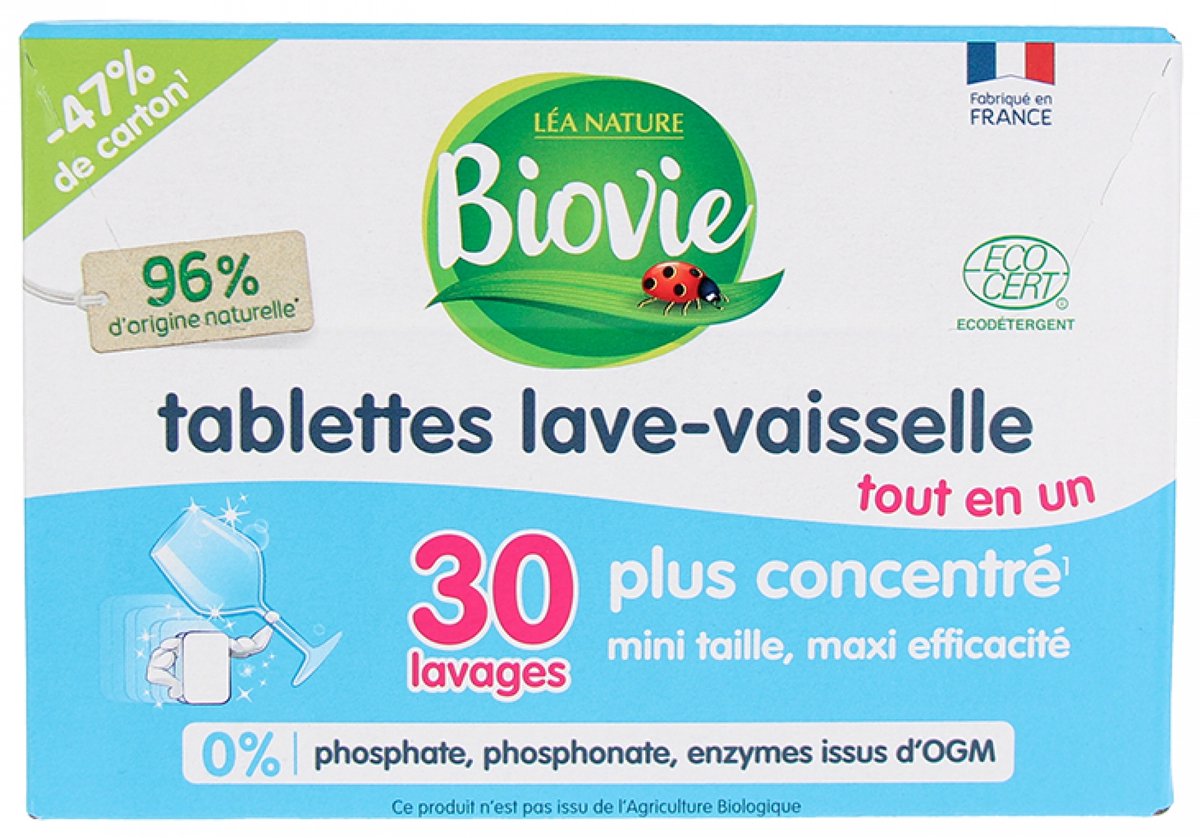 Biovie 30-Wasmachine Tabletten