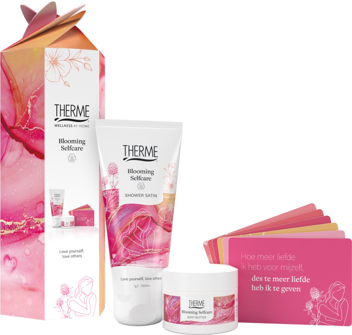 Therme Geschenkset Blooming Selfcare Shower Satin/ Body Butter - 1 set