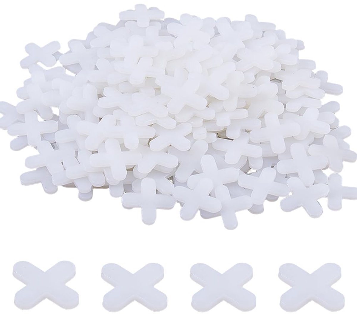 Dailygoods - Set van 900-1000 Tegel Leveling Spacers voor Vloertegels