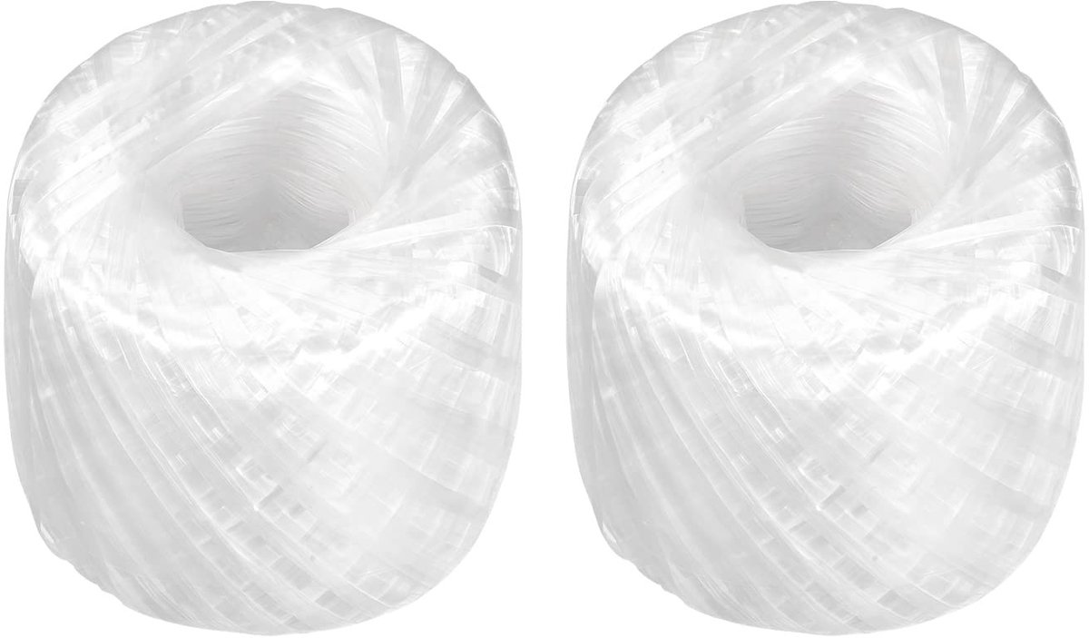 Dailygoods - Cosensi - Dailygoods - Polyester Nylon Touw 250m voor DIY Projecten Wit