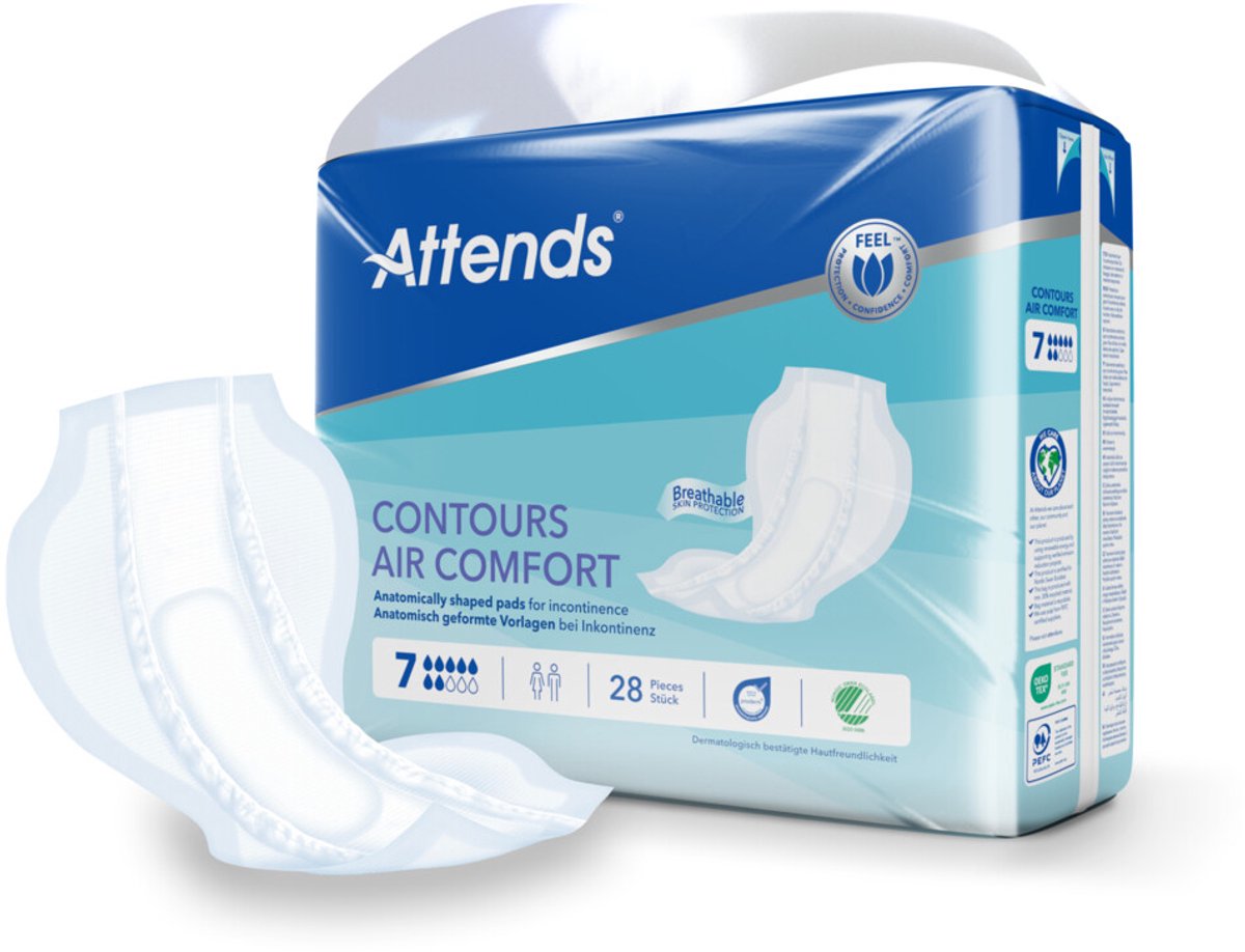 Attends Contours Air Comfort 7 (28 Stuks)