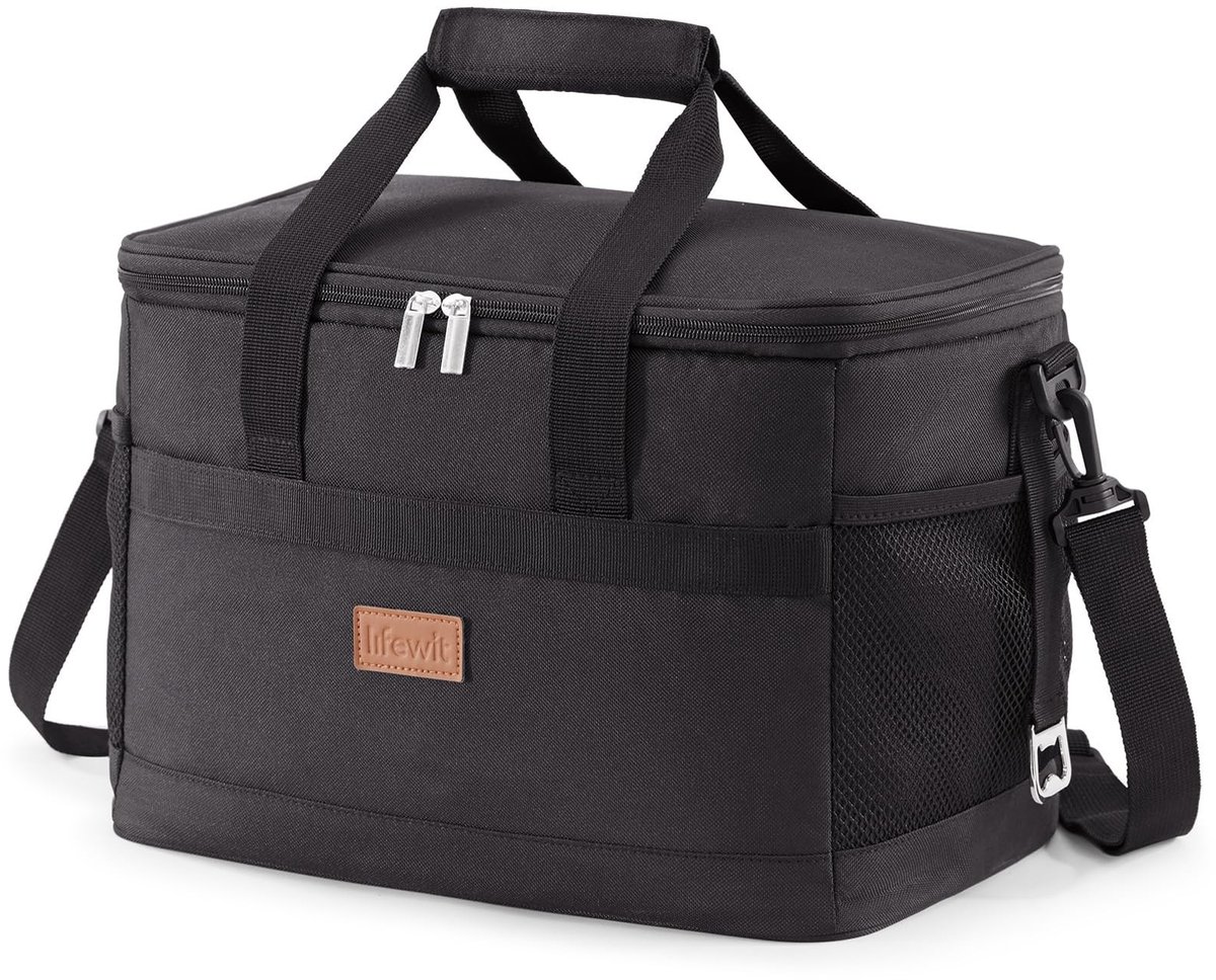 Dailygoods - Innovra - Dailygoods - Dailygoody - Grote Koeltas - Zachte Cooler Bag - Draagbaar en veelzijdig - 35 x 23 x 25 cm - Perfect voor picknick en strand - Houdt voedsel en drankj...