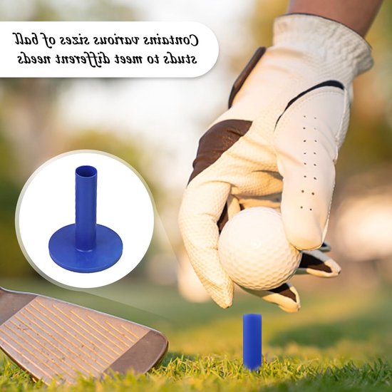 Rubber Tips voor Golf, Golfaccessoires, Golfshirts en Oefenmaterialen voor Verbetering van je Spel — afbeelding 4