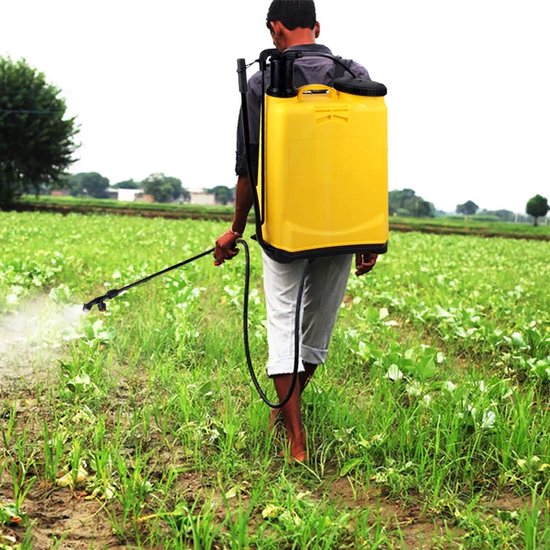 Linkforu - Rugspuit - Drukspuit - Onkruidspuit - Onkruidverdelger - 16 Liter - Verstelbare Sproeikop - Tuin En Landbouw van Linkforu — afbeelding 4