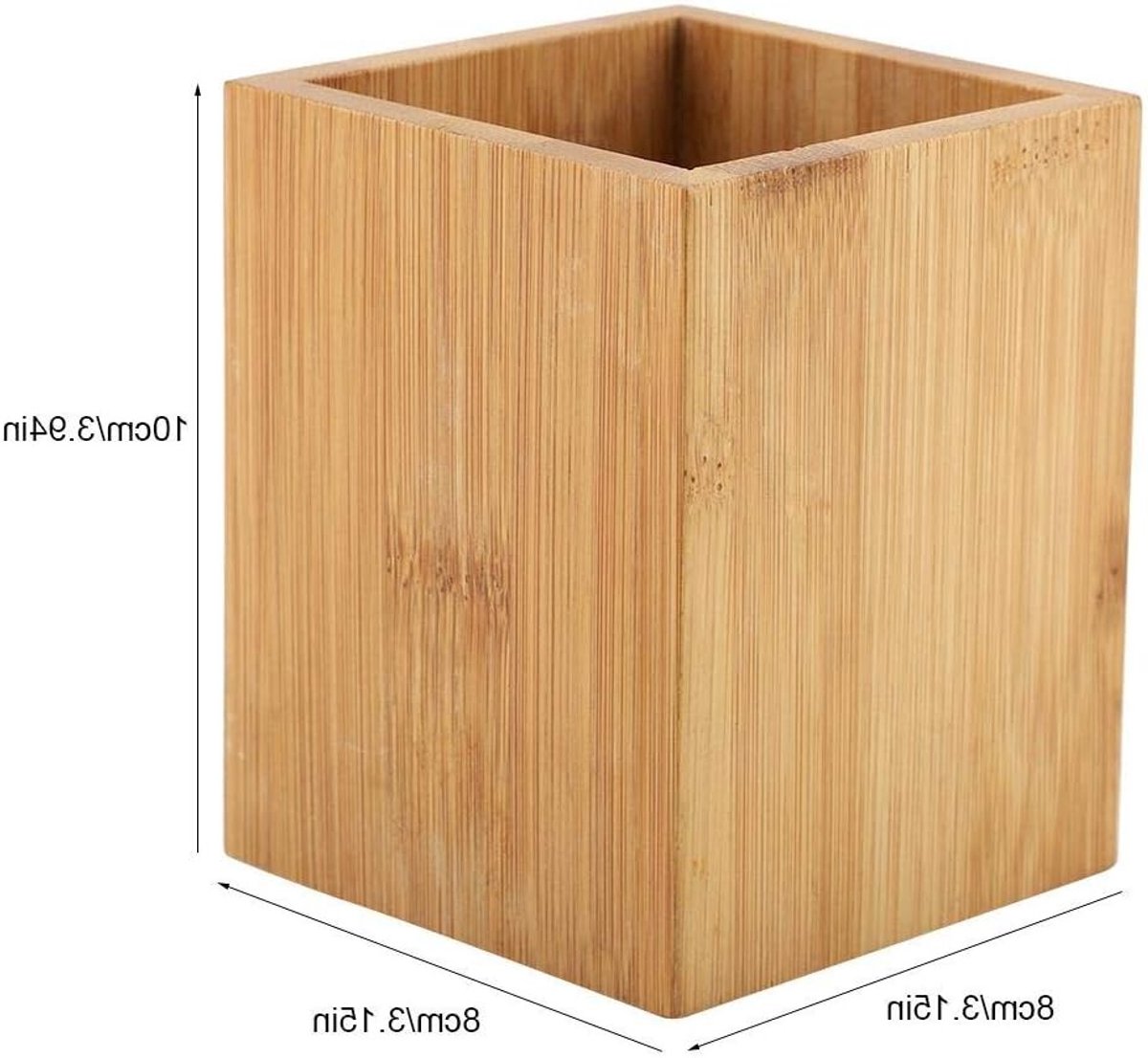 Bamboe Pennenhouder voor Kantoor en School - Organiseer Potloden, Bureau Accessoires en Stationery voor een Nettere Werkplek — cadeau in Wonen & Interieur - foto 2