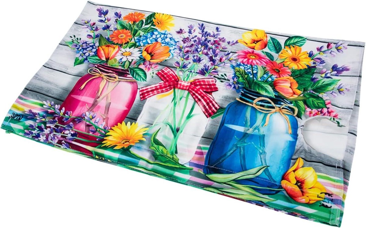 Brievenbus Decoratie - Brievenbushoes - Buiten Decoreren - Magnetische Bevestiging - 55x47cm - Diverse Kleuren