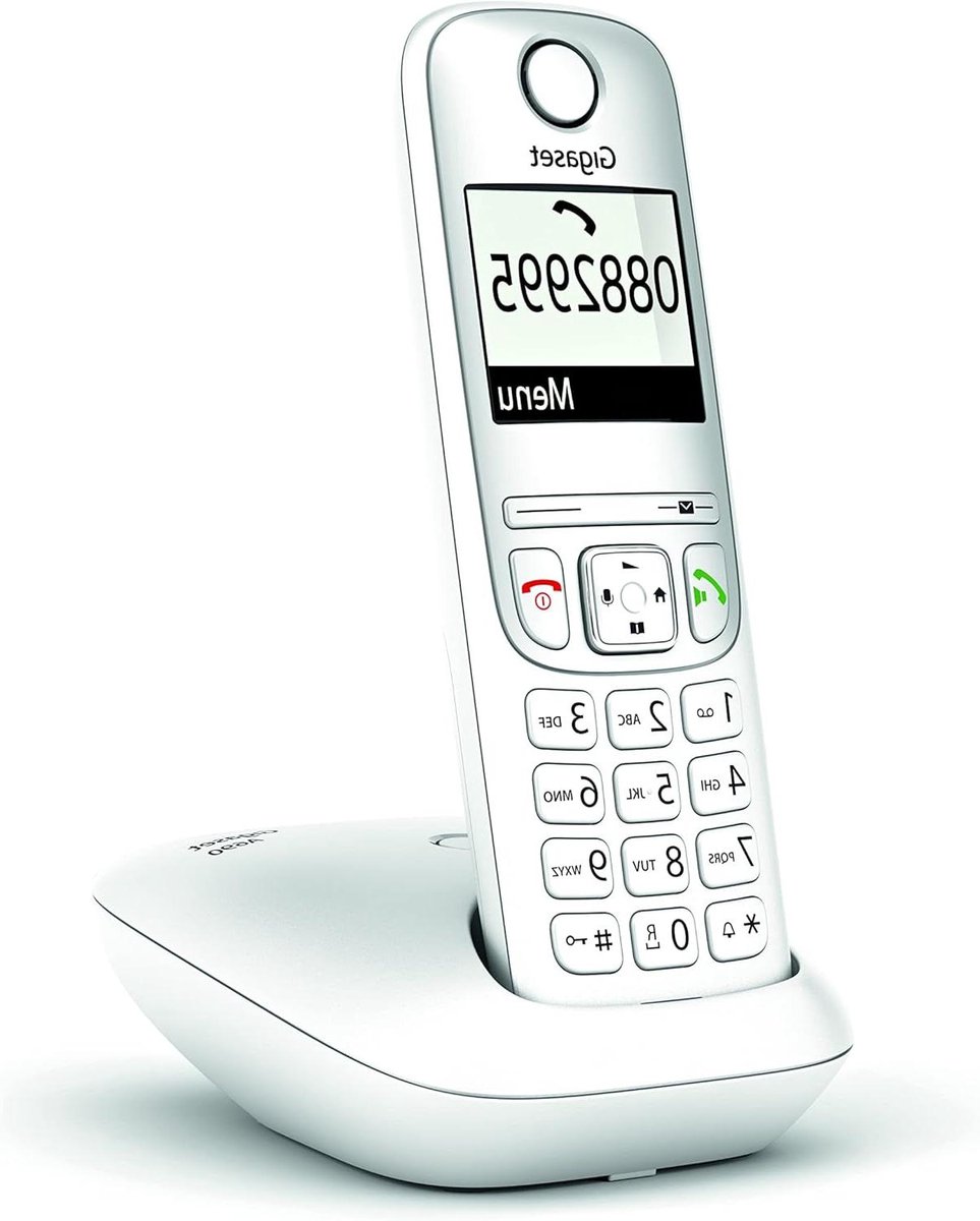 Draadloze Telefoon - Huistelefoon Vast - Bellen Thuis - Drie Jaar Garantie - 119 Gram - Wit
