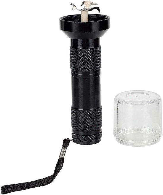 Krachtige Elektrische Molen voor Poeder, Ideaal voor DIY Lippenstift en Make-up, Maalt 0.5-10g per Beurt (Zwart) van Merkloos — afbeelding 3