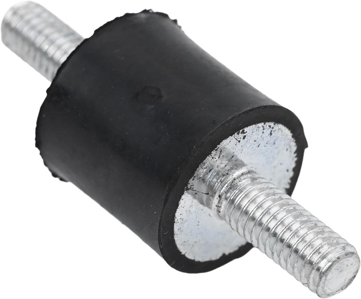 Rubberen Bufferset - Trillingsdempers - Machines Dempen - 4 Stuks - M5 Schroefdraad - Zwart