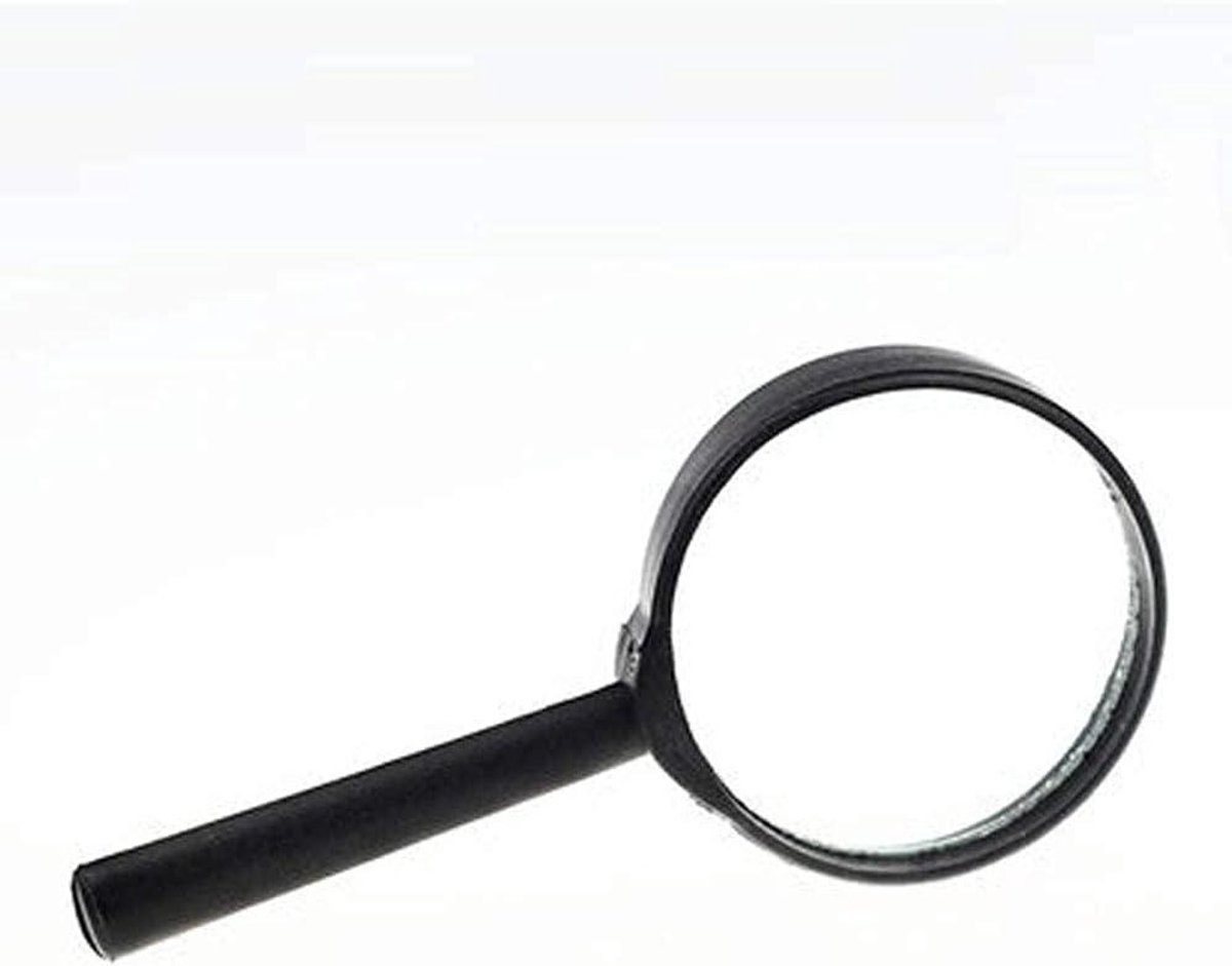 Vergrootglas Lezen - Loep - Gedetailleerd Zien - 10x Vergroting - 50mm Lens - Zwart