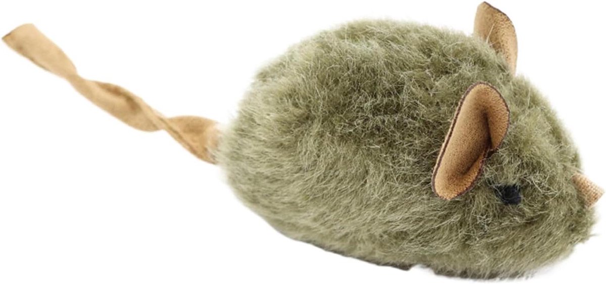 Katten Speelgoed Muis - Interactieve Pieper - Stimuleert Spelen - Realistische Dierengeluiden - 15x5x4 cm - Niet gespecificeerd