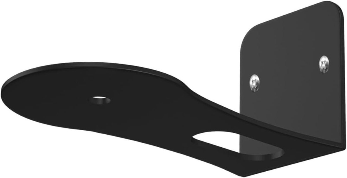Luidspreker Houder - Muurbeugel Speakers - Home Entertainment - Robuust ABS Materiaal - 15x7x6cm - Zwart