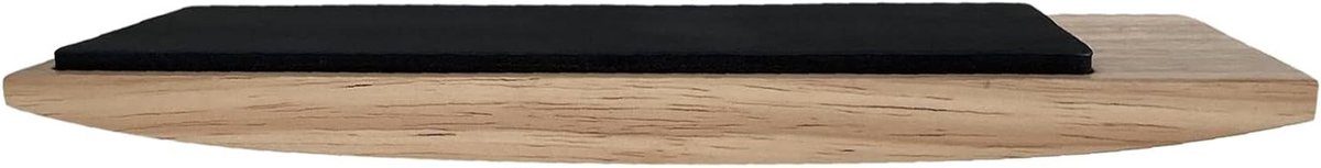 Schaats Spinner - Pirouette Trainer - Balans Verbeteren - Antislip Hout - 25 x 8 cm - Houtkleur
