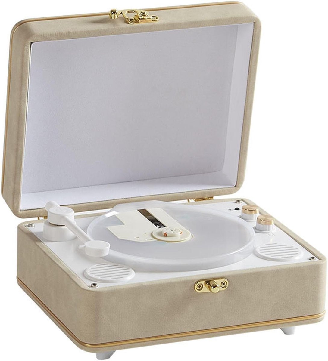 Draagbare CD Speler - Muziekspeler Luisteren - Muziek Afspelen - Met Ingebouwde Speaker - 20.8 x 16.8 cm - Zwart