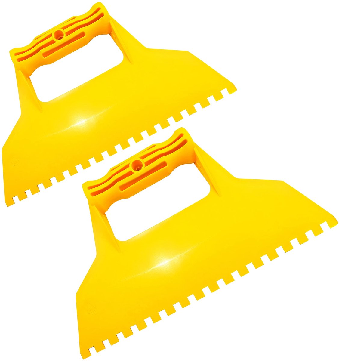 Allecto - Tandspatels Rakel Gladmaken - Set van 2 - Handgereedschap voor de Bouw - 225 mm - Ideaal voor Metselwerk en Gips
