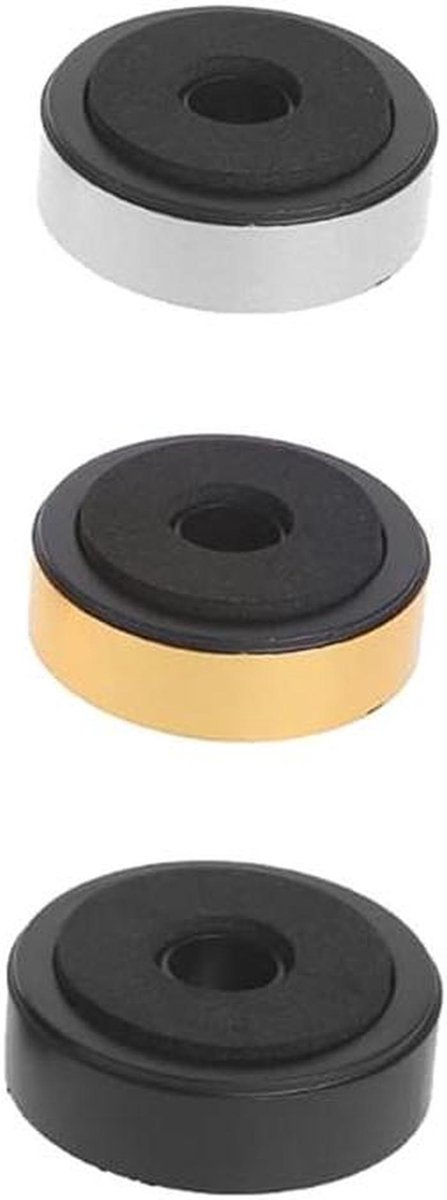 Luidsprekervoeten - Spike pads - Geluid verbeteren - Trillingsdempend - 4 stuks 48mm - Zwart