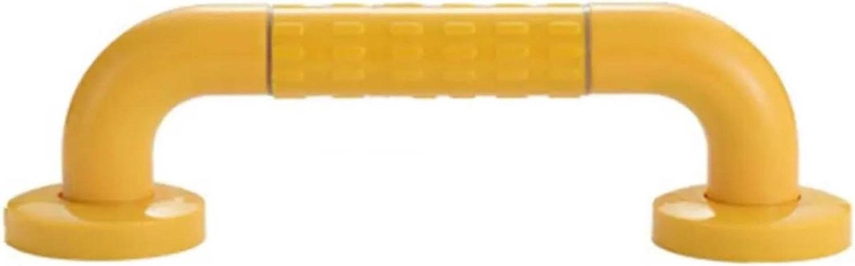 Steunbeugel Badkamer - Handgreep Toilet - Extra Ondersteuning - Sterke Draagkracht - 40 cm Lengte - Geel