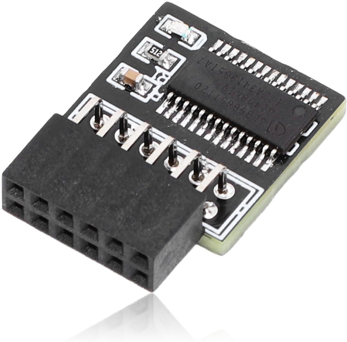 TPM 2.0 Module voor GC TPM2.0 S - 12Pin SPI Beveiligingsmodule voor Windows 10/11