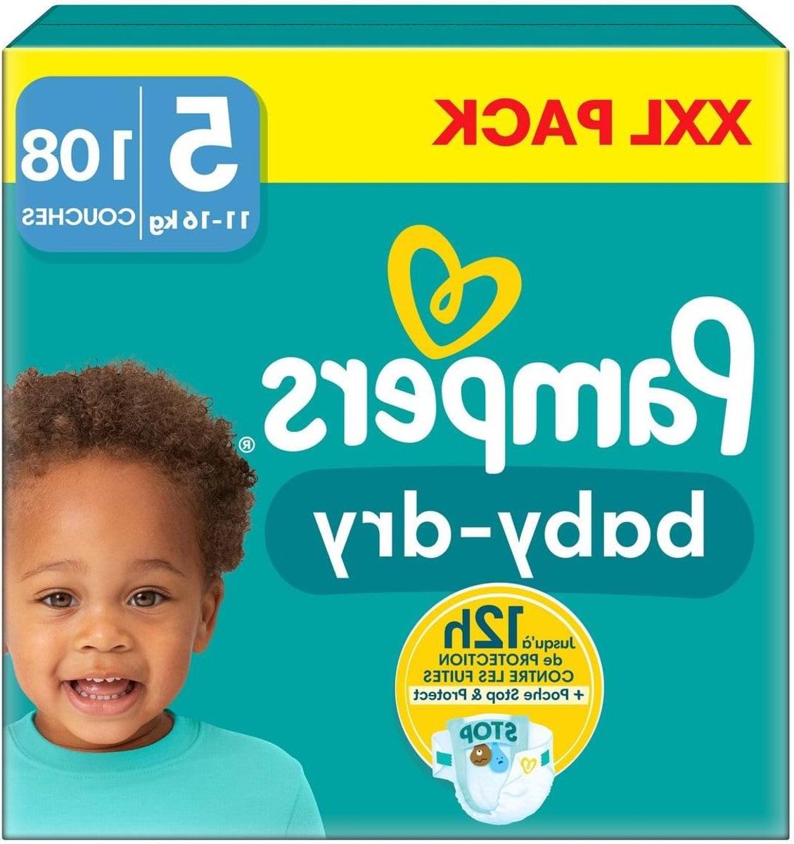 Baby Luiers - Verschoningsmateriaal - Lekvrije Nachten - Stop & Protect Zak - 108 Stuks - Wit