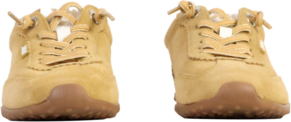 Lage leren sneakers