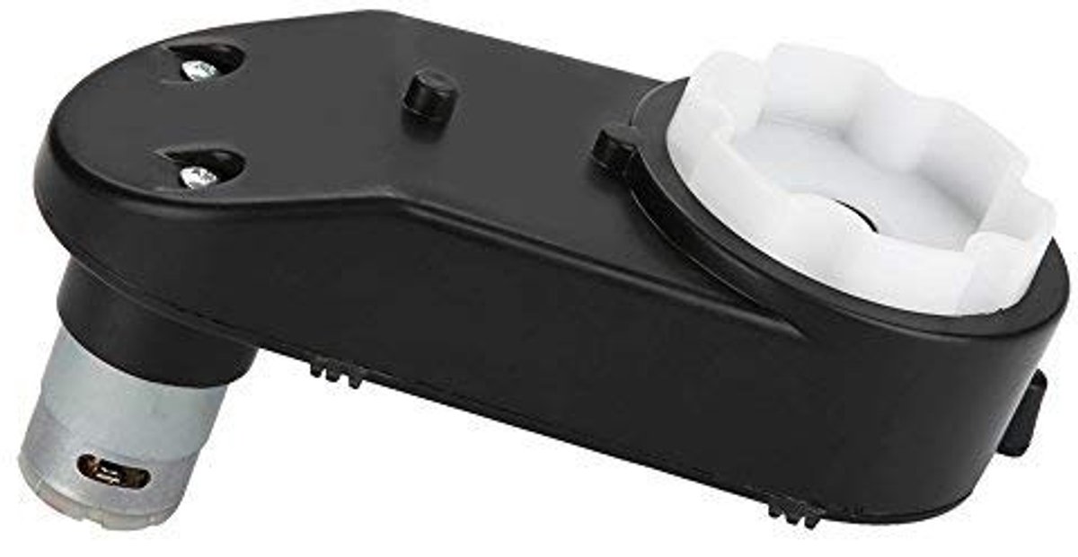Allecto - Elektrische Motor Gearbox - 6V/12V - Hoge snelheid - Kinderen - 20.000 RPM - Duurzaam en veilig - Geschikt voor jong en oud - Compact for...