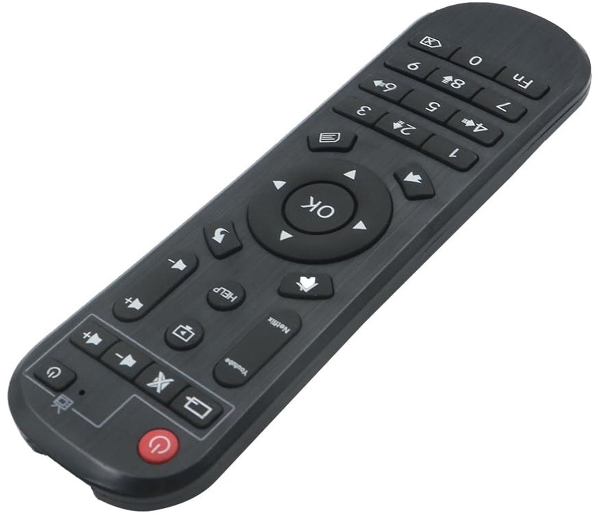 Allecto - Vervangende Afstandsbediening - Compatibel met Android TV Box - Geschikt voor A95X, X88 Pro en H40 - Gebruiksvriendelijk - Ideaal voor en...