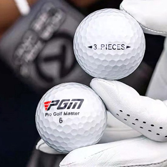 Golfbal drielaags - Afstandsbal Oefenbal - Golfspel Verbeteren - Hoge elasticiteit kern - 427 mm - Wit — afbeelding 2