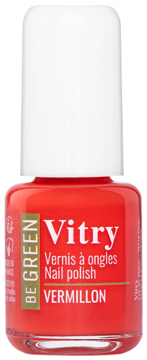 Vitry Be Green Nagellak 6 ml (Kleur : Vermiljoen)