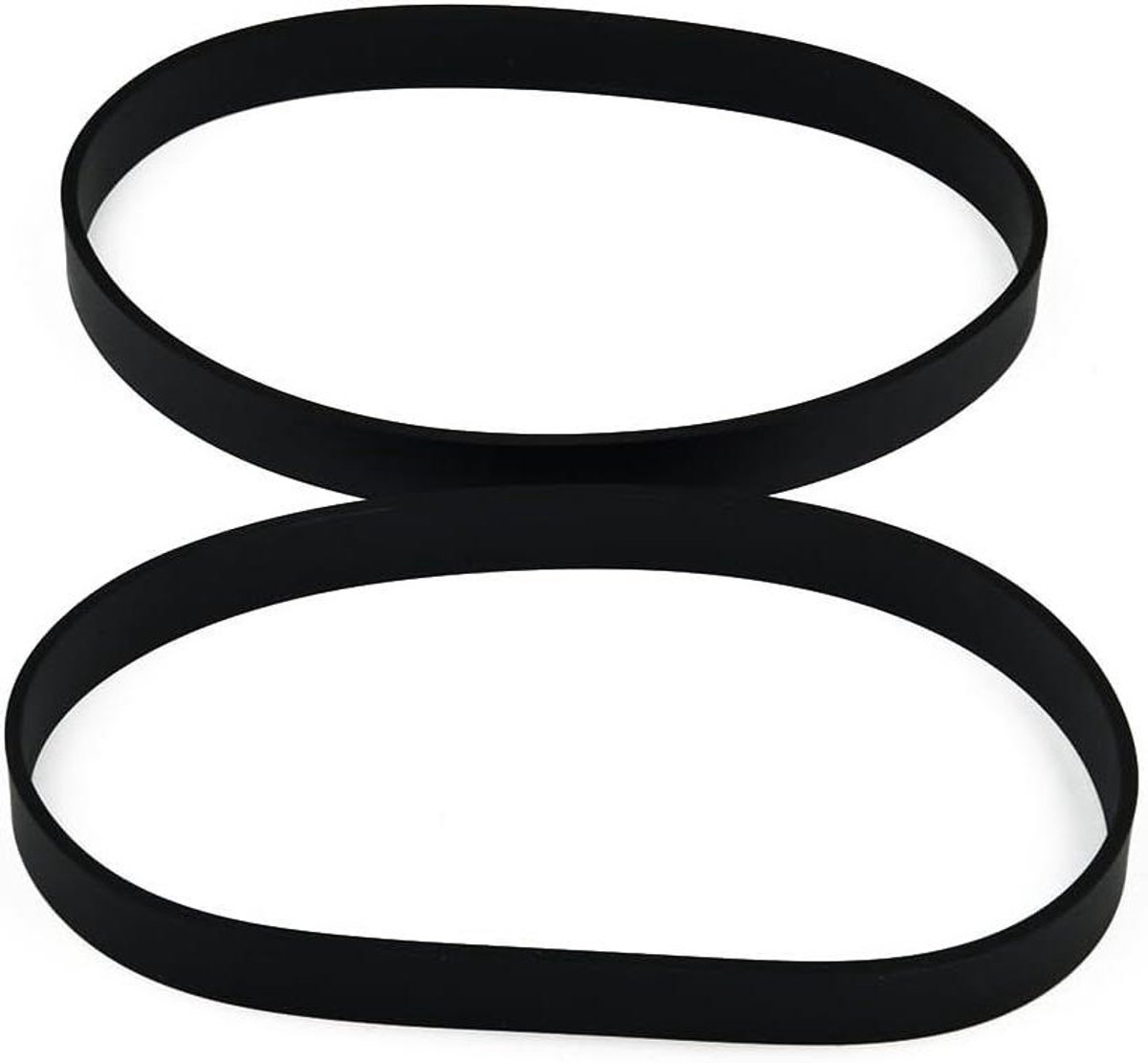 Stofzuiger Riemen - Reserveonderdelen - Stofzuiger Onderhoud - Flexibel Rubber Materiaal - 2 stuks - Zwart