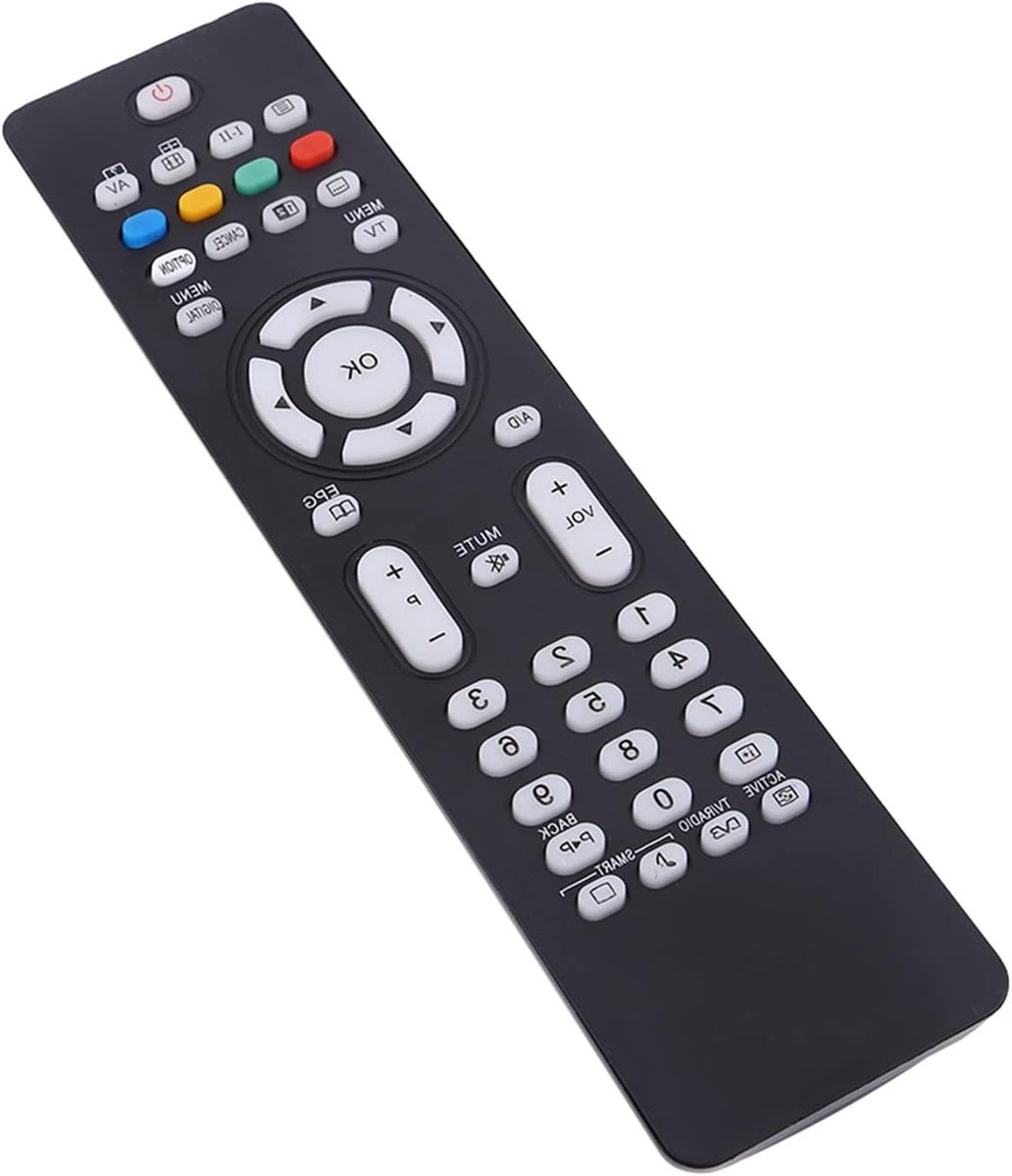 Vervangende Afstandsbediening voor Televisies, Compatibel met Diverse Philips Modellen, Geschikt voor 32PFL5522D/05 en 42PFL5522D