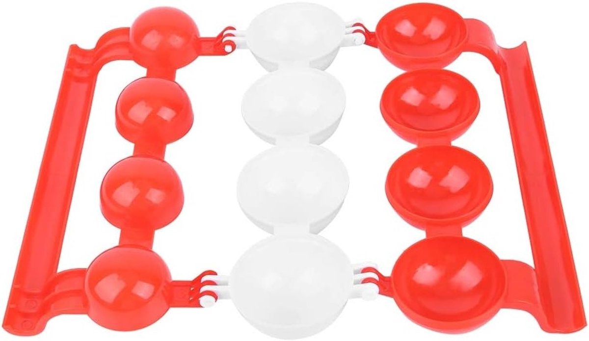 4-in-1 Gehaktbalvorm voor het Maken van Gehaktballen, Fruit, Taarten en IJscreaties