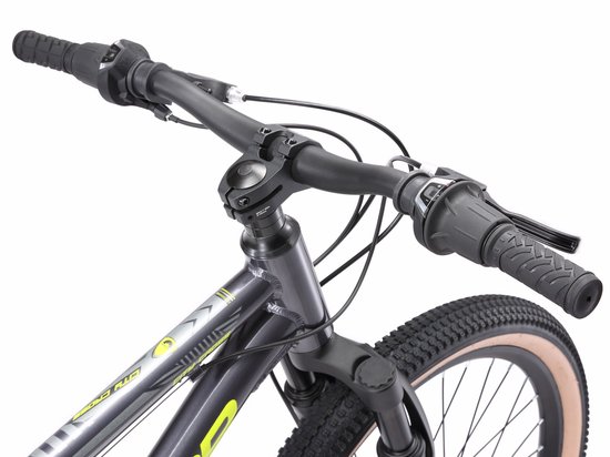 Bikestar 24 inch Alu MTB Fully, 21 speed, zwart van Bikestar — afbeelding 3