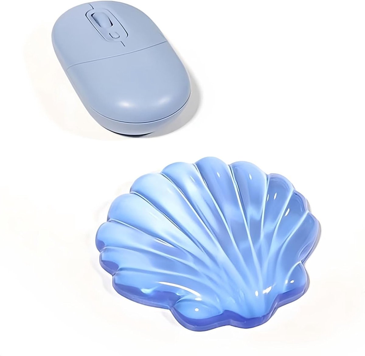Ergonomische Muismat met Gelpolssteun, Compacte Handsteun voor Thuis en Kantoor, Bescherming voor Bureau en Desktop