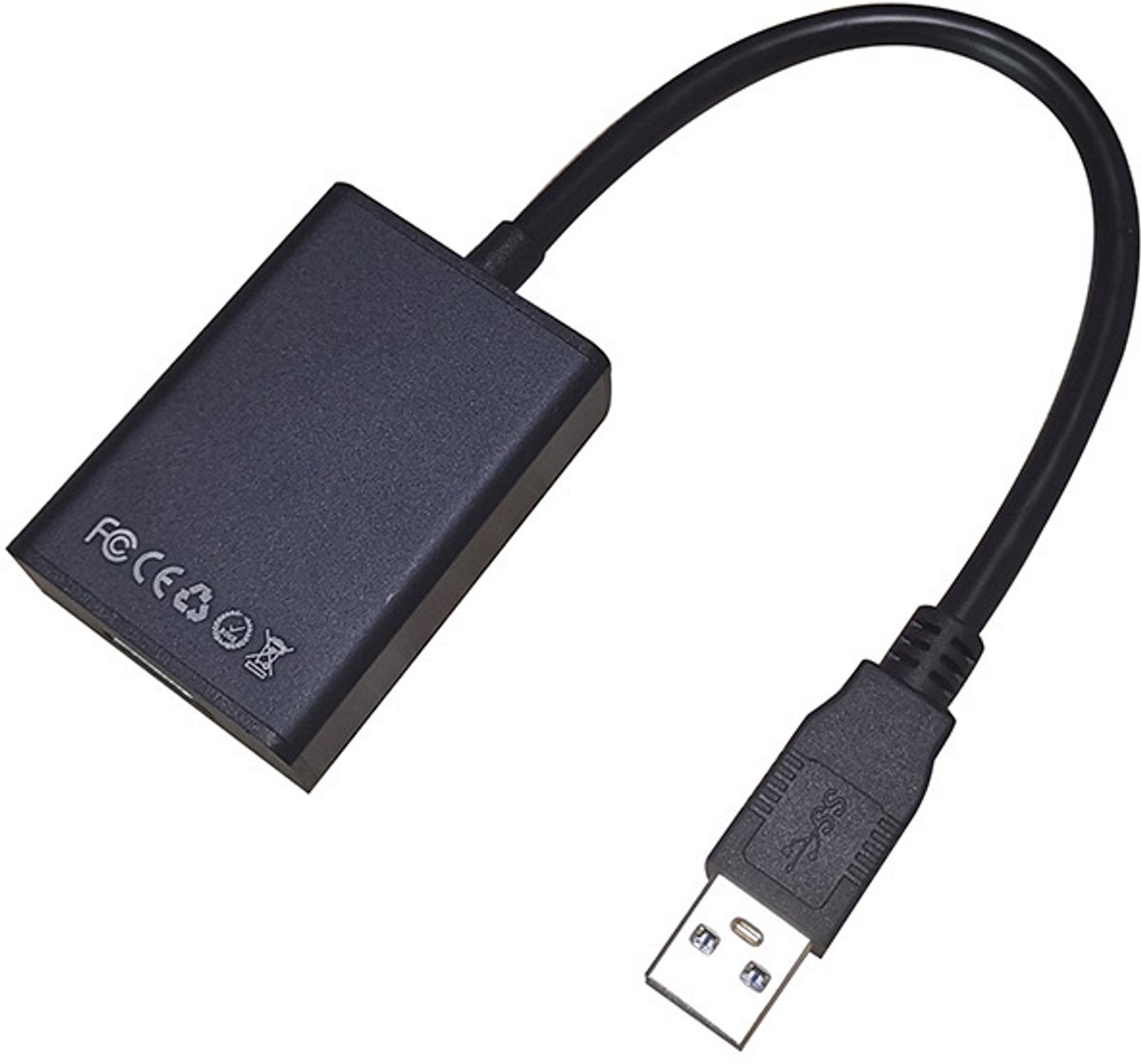 Image of Oneay USB 3.0 naar HDMI videoadapterkabel, USB naar HDMI high-definition converter, ondersteunt 1080p, ingebouwde driver.