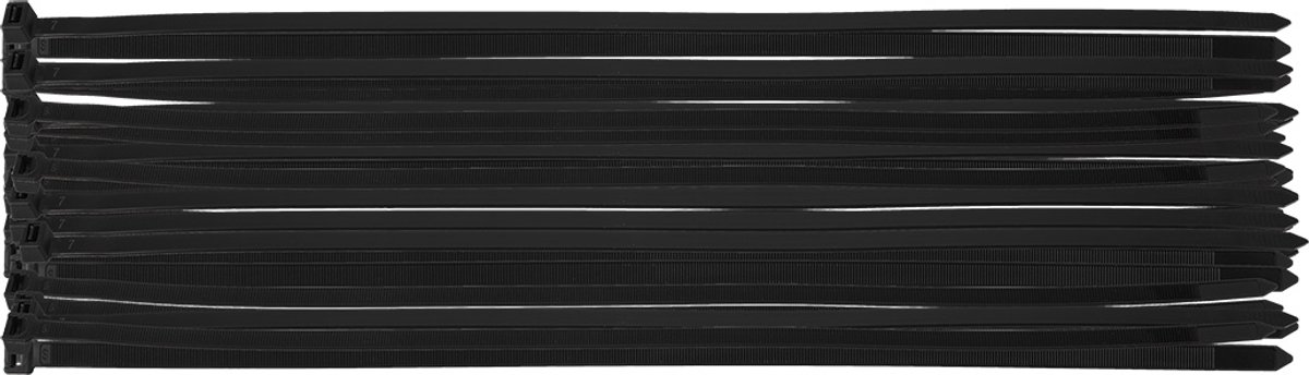 NEO TOOLS EXTREME - Kabelbinder - 7,6 x 300 mm - Zwart - Versterkte Weerstand