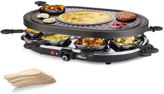 Princess Raclette 8 Oval Grill Party 162700