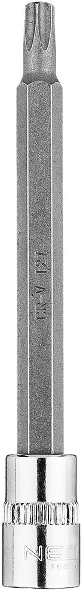 NEO 10-344 Serie - TORX Tx27 Opzetstuk - 87 mm - Chrome-Vanadium Staal