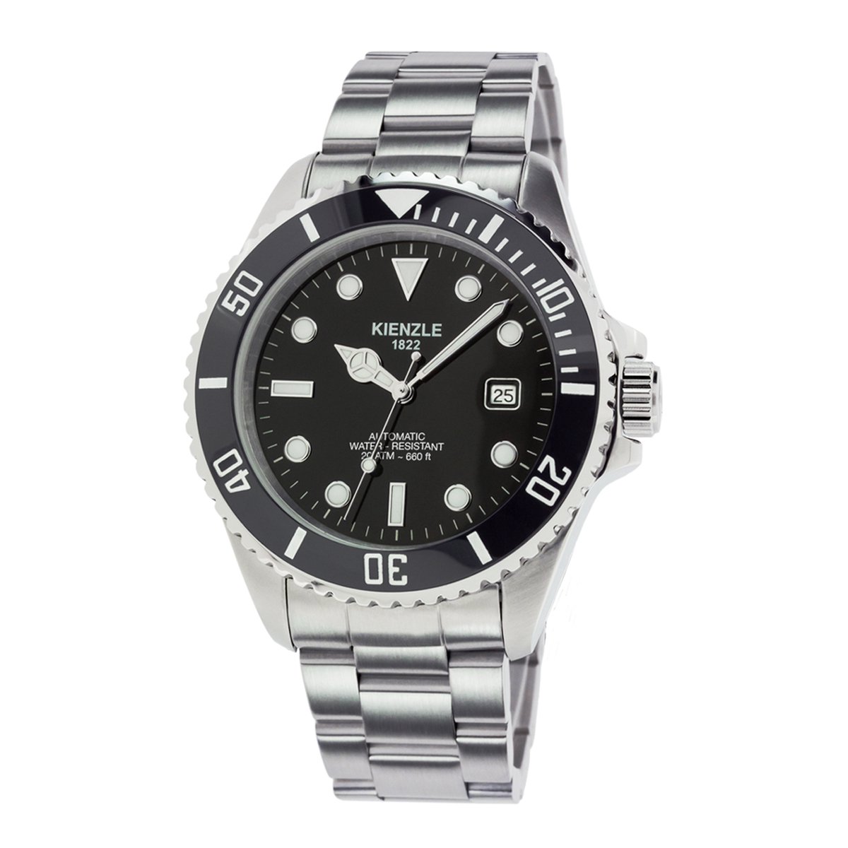 KIENZLE Horloge - Taucher - Automatic KG411A - Japans Automatisch Uurwerk - Waterdicht tot 20 ATM