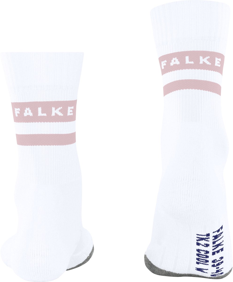 FALKE TK2 Cool anti-blaar dik lyocell functioneel materiaal wandelsokken dames Wit