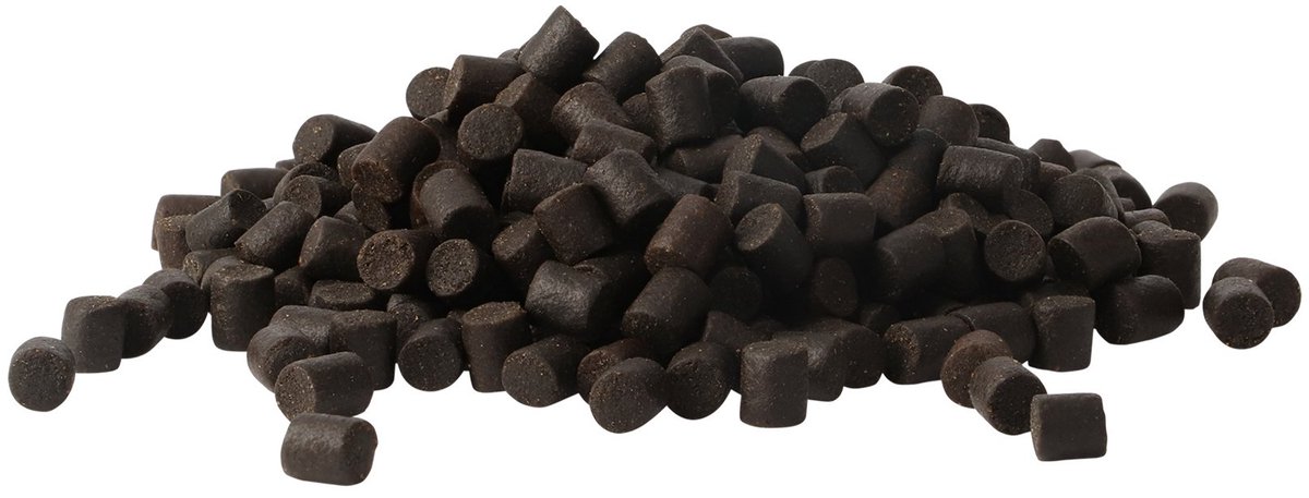 Reniers Fishing Intensive Black Pellets 6mm – Donkere Voederpellets voor Karper en Grover Voerwerk - Maat : 1 Kilo