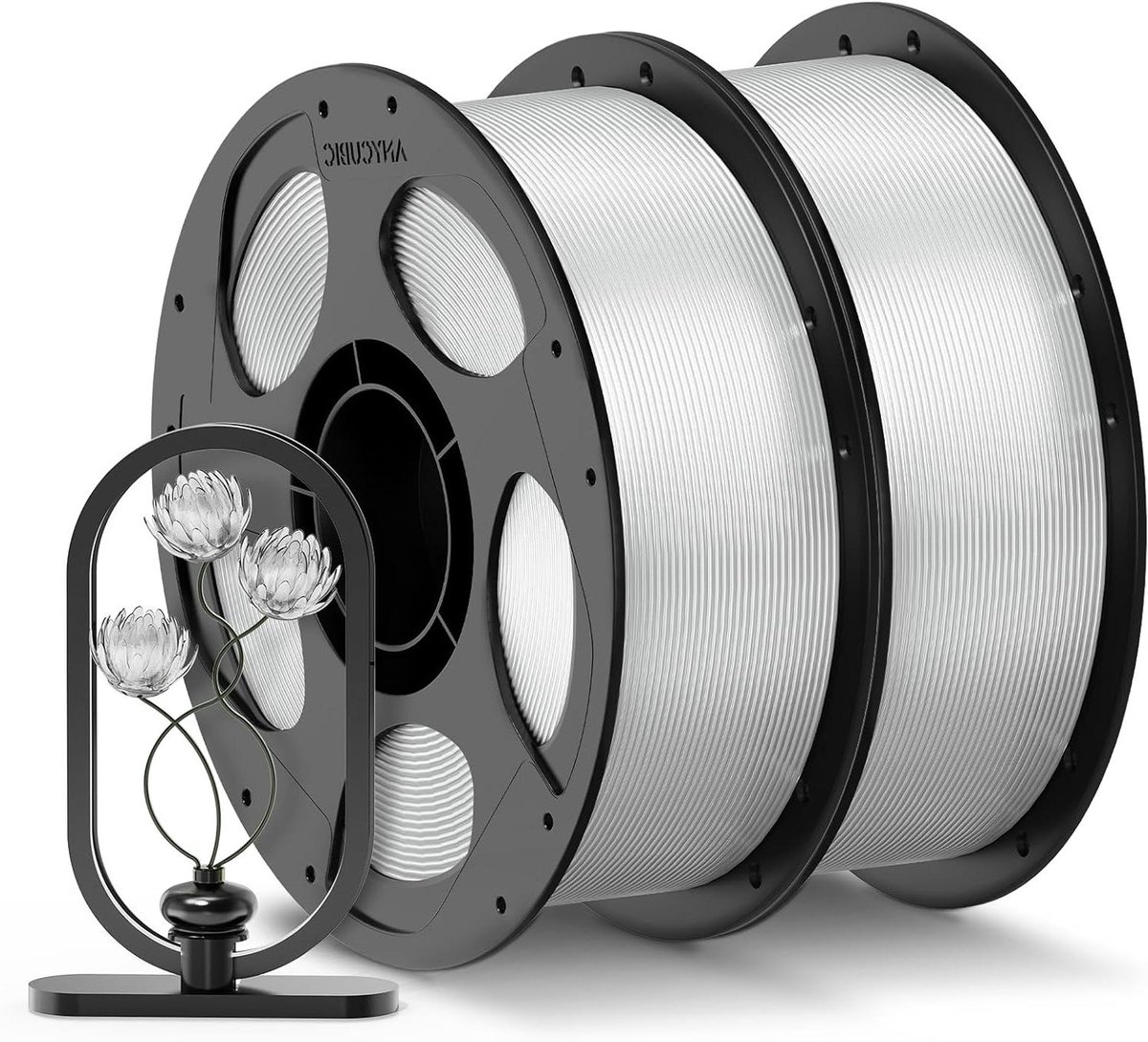 3D Printer Filament - PETG Draad - Modelbouw Printen - Hoge Transparantie - 2 kg - Helder