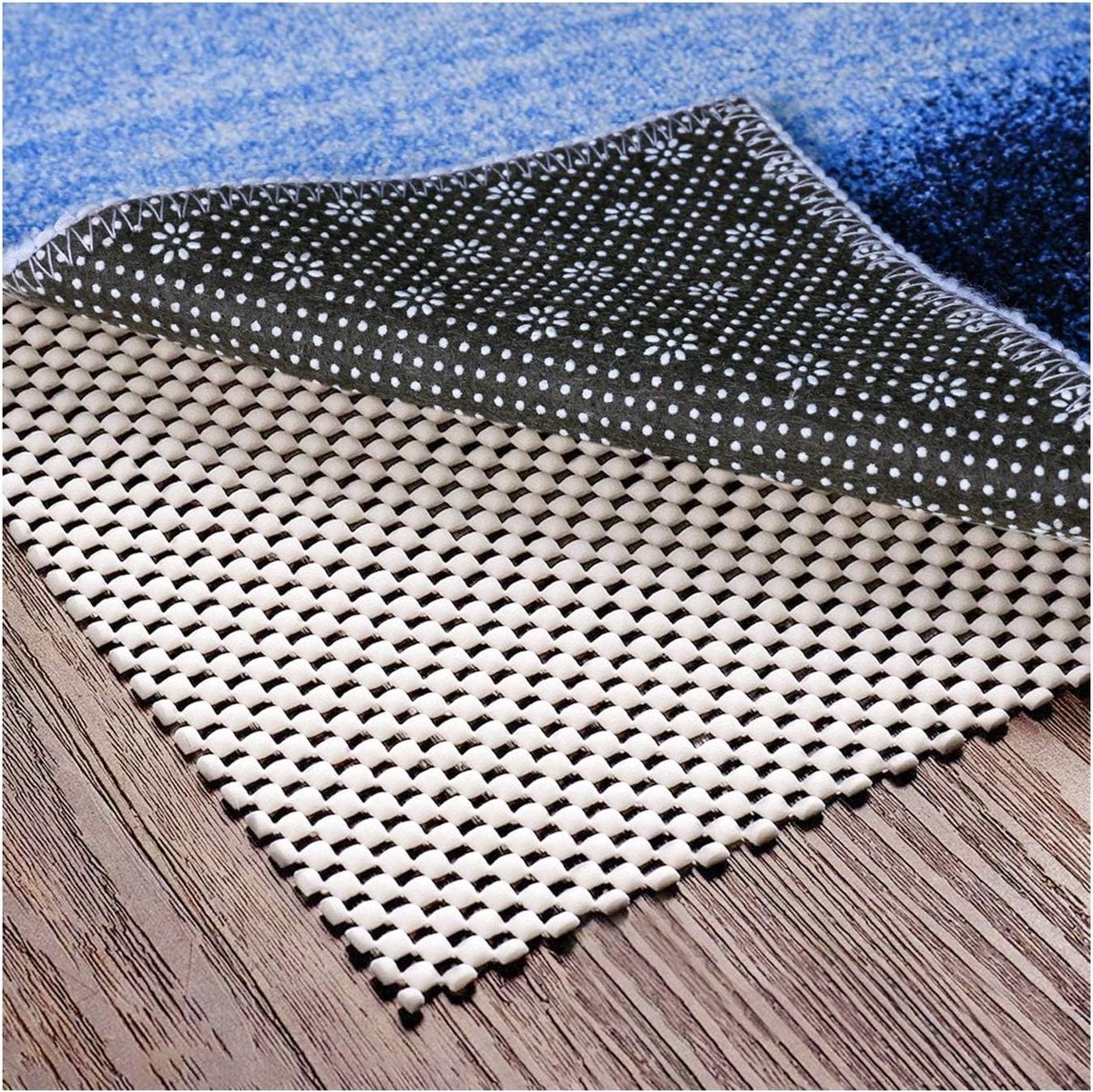 Enjoy Holiday 1981 Antislip gebied tapijt pad grijper - 2.5X9 sterke grip tapijt pad voor